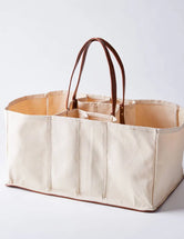 Heavy Canvas Grocery Tote Bag | Large Utility Tote