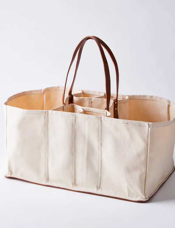Heavy Canvas Grocery Tote Bag | Large Utility Tote