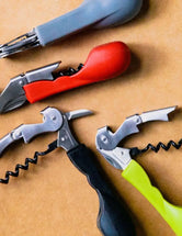 Ergonomic Silicone Handled Corkscrew | Wine Opener