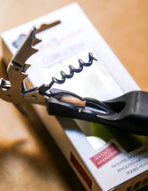 Ergonomic Silicone Handled Corkscrew | Wine Opener