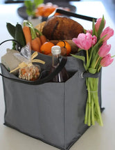 Heavy Canvas Tote Bag | Reusable Multi-Pocket Market Tote