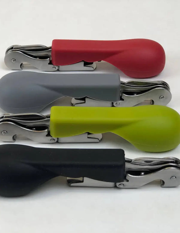 Ergonomic Silicone Handled Corkscrew | Wine Opener