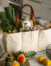 Heavy Canvas Grocery Tote Bag | Large Utility Tote