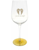 Always In My Heart Wine Glass