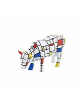 Moondrian Cow Figurine