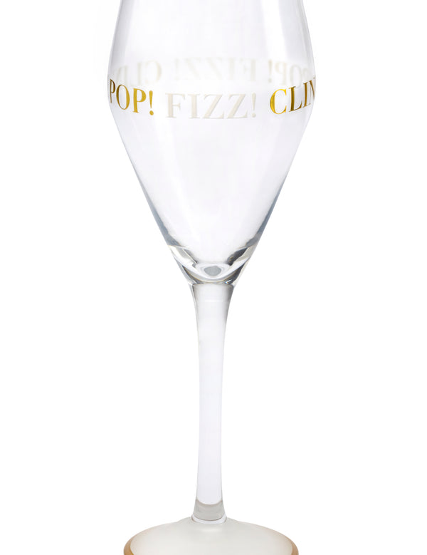 Clink! Pop! Fizz! Wine Glass (Megan Claire)