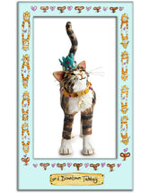 Lord Downtown Tabby Tea Towel