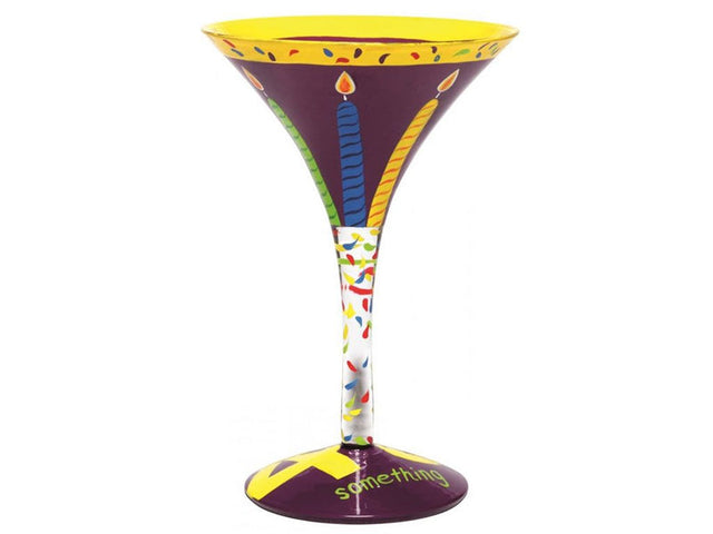 Forty (40) Something Cocktail Glass
